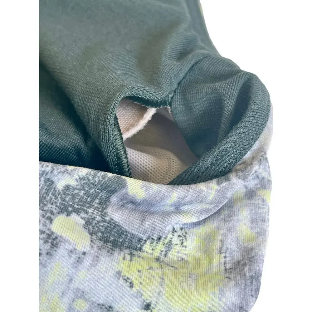 Lululemon Energy Sport Bra Strappy back wicking Padded Sz 4 Athleisure Yoga Gym - Picture 9 of 13